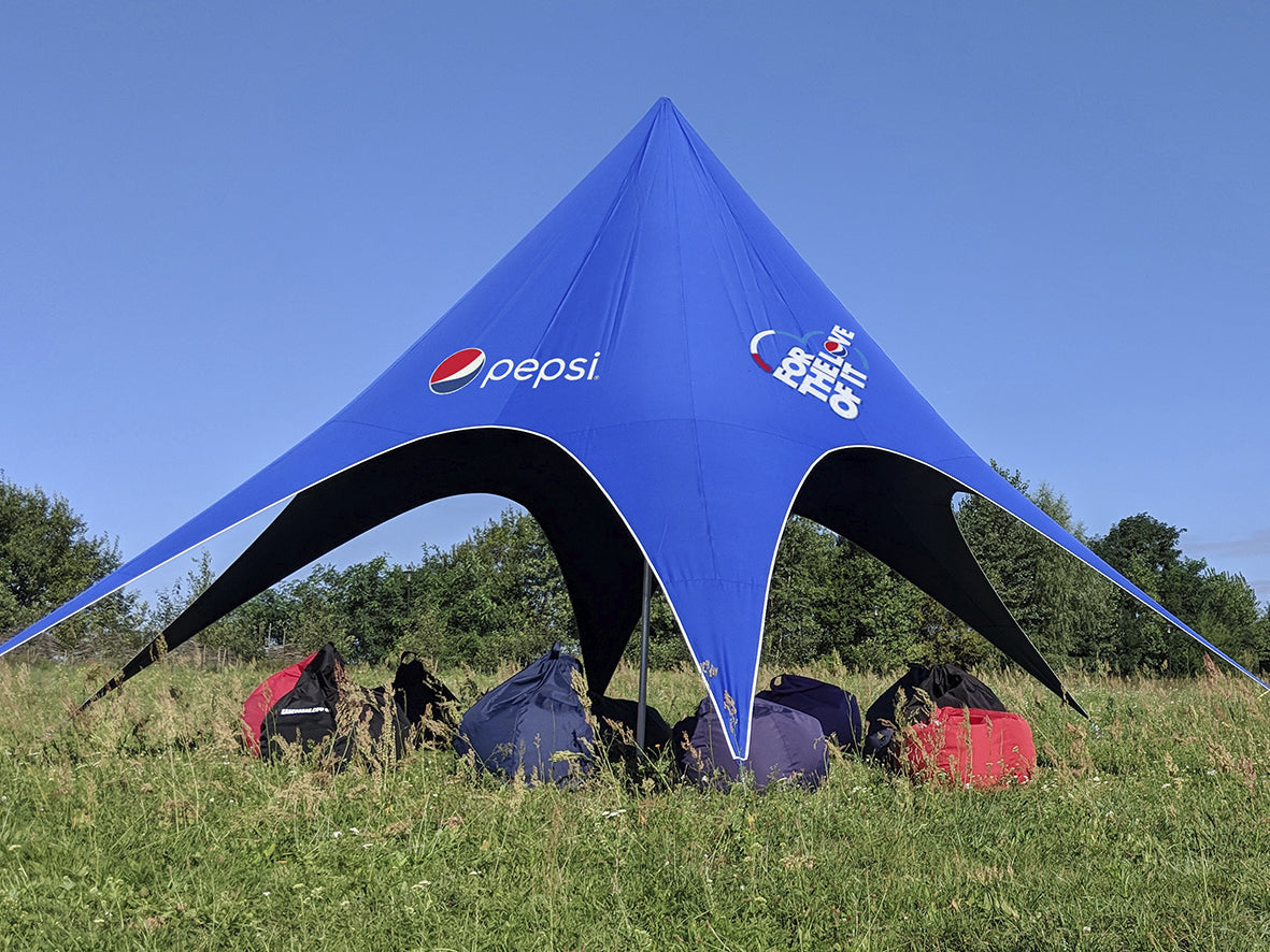 star tent for events