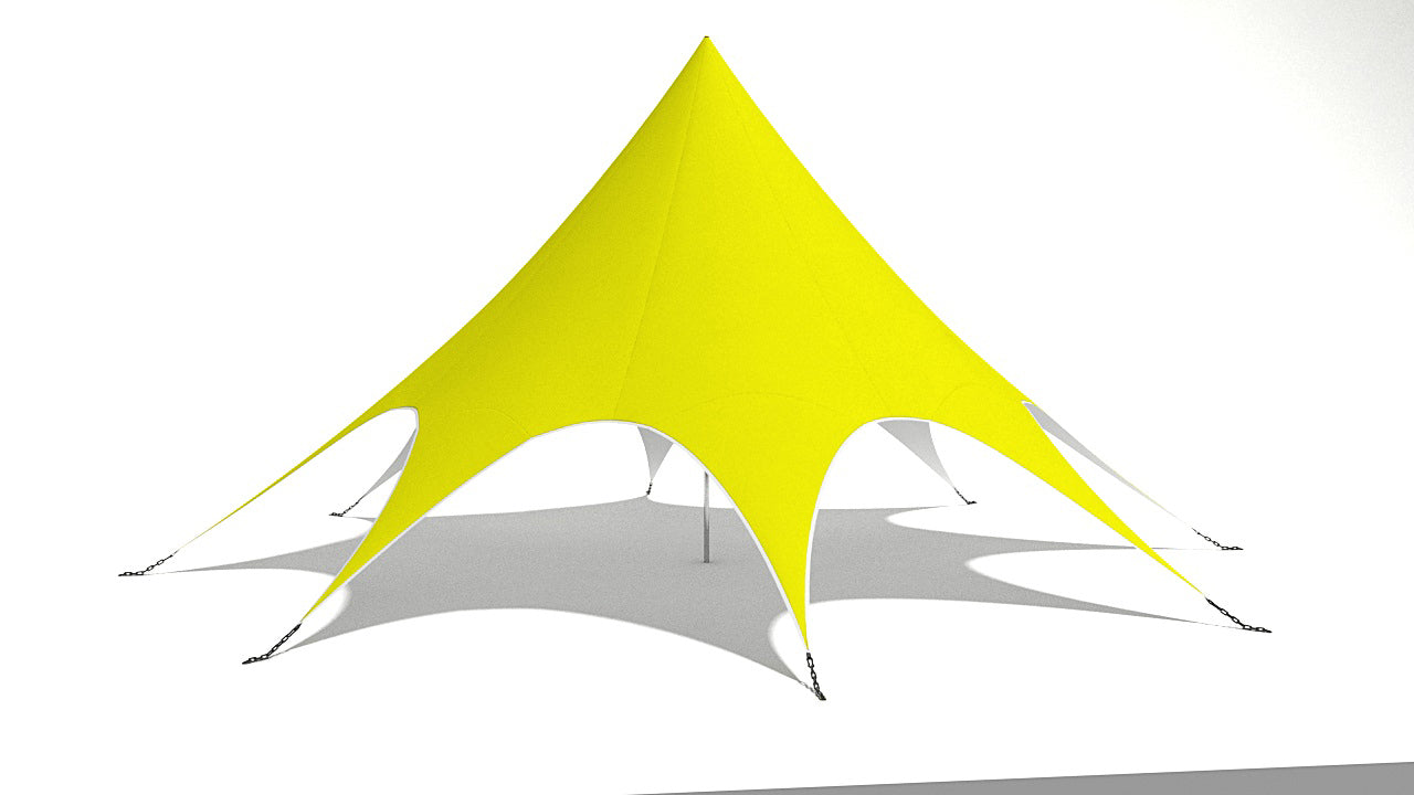 Star tent 12m for 30-40 peoples