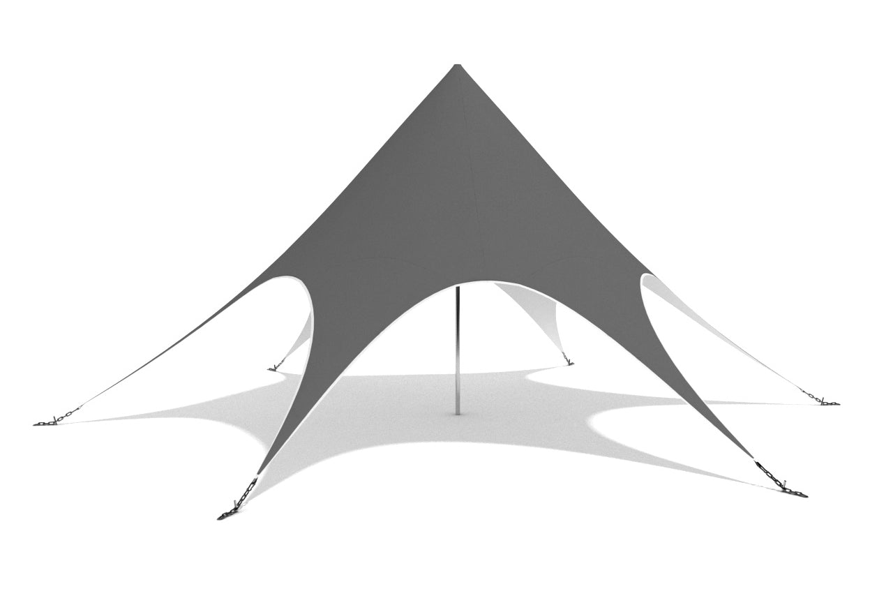 star tent gray