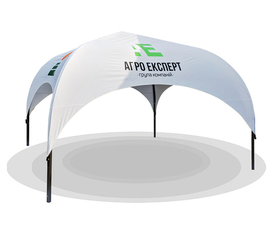 "Park" domed tents 4x4m (12x12ft)