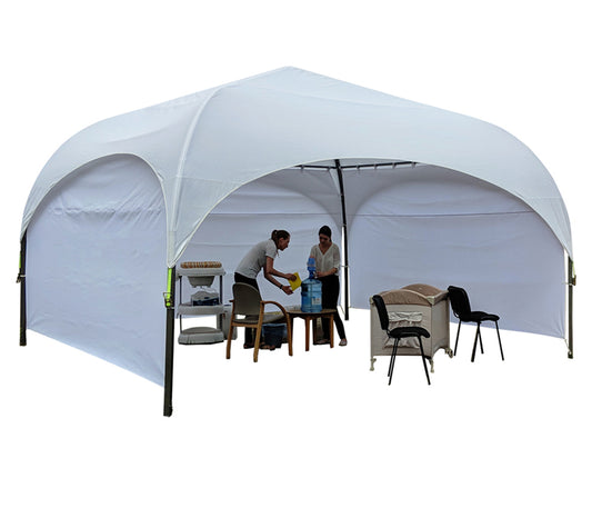 "Park" domed tents 5x5m (15x15ft)