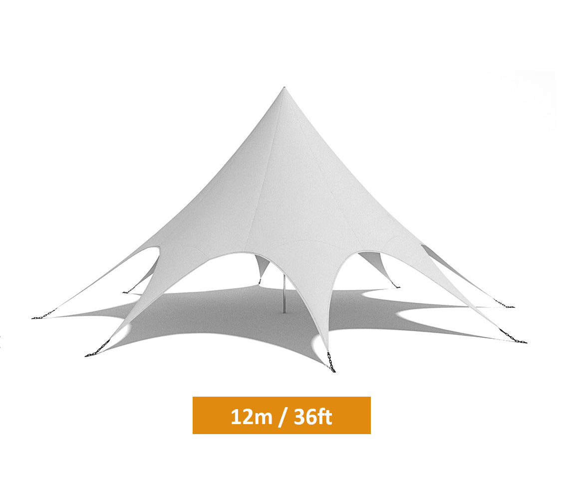 Star tent 12m for 30-40 peoples