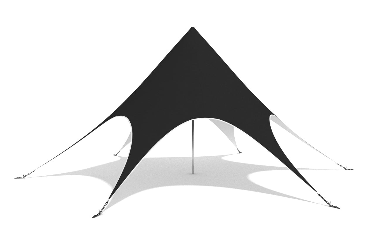 star tent black